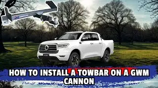 How To Install An Oz Canopies & 4x4 Towbar On A GWM CANNON
