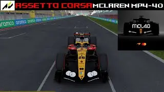 Assetto corsa shakedown 2026 MCLAREN MCL40