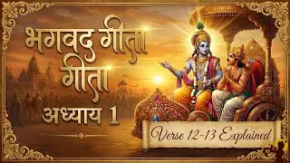 EP 06: भगवद गीता अध्याय 1 | Verse 12-13 Explained | Arjun Vishad Yog (Complete Meaning) ✨