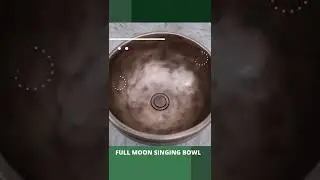 Handmade Tibetan Full Moon Singing Bowl @gurkha.singingbowl8006