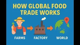 How Global Food Trade Works (Part 1) | From Farm to Factory to World Markets