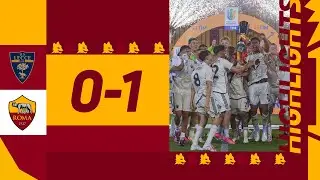 🟡🏆🔴 SUPERCOPPA PRIMAVERA! | LECCE 0-1 ROMA | HIGHLIGHTS