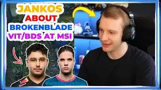 Jankos About G2 BrokenBlade / VITALITY and BDS at MSI 2023 👀