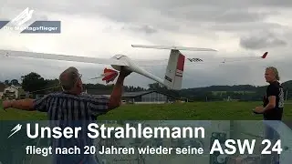 ASW 24 nach 20 Jahren wieder geflogen