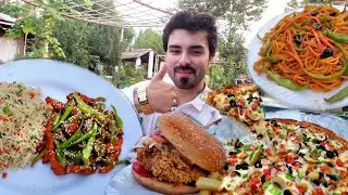Trying All Chinese And Fast food At Once