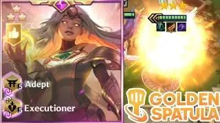 ⭐⭐⭐ WORLD'S FIRST 5 Executioner / 5 Adept 3 STAR KAYLE | Set 4.5 Revival TFT Golden Spatula