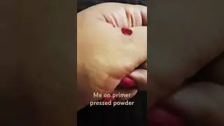 Me-on hd primer pressed powder #makeup #shortsfeed #shortvideo #youtubeshorts #ytshorts #shorts