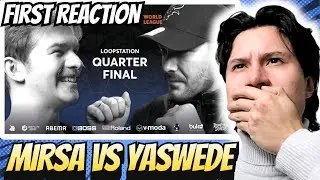 He's a SAVAGE!! | MIRSA vs YASWEDE - GBB25 Loopstation Quarter Final | REACTION