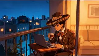 Late Night Mexico City Balcony 🌙 | Cozy LoFi para Estudiar y Enfocarse