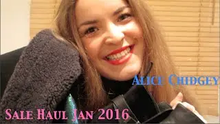 January Sales Haul, Topshop, Zara, Primark. | AliceChidgey