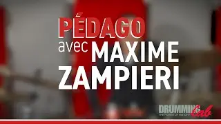 SABIAN - PEDAGO BATTERIE avec MAXIME ZAMPIERI ! (vid&eacute;o de la Boite Noire)