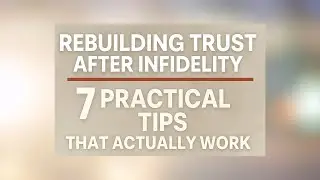 Rebuilding Trust After Infidelity: 7 Practical Tips That Actually Work