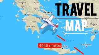 Easy Animated travel map!