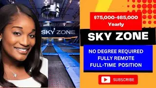 Remote Work Opportunity/Recruiter/Sky Zone/$75,000-$85,000 Yearly/No Degree Required!