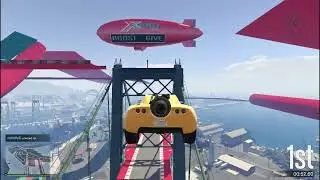 GTA V Online Rocket Booster Car Race | #gta5online, #carstunts, #rocketbooster, #theloop, #gta5mods