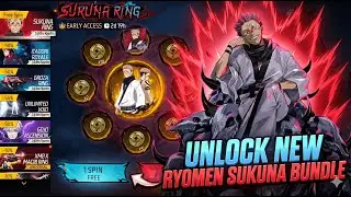 UNLOCK SUKUNA BUNDLE IN LESS DIAMONDS | ONE SPIN TRICK | NEW RING EVENT