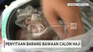 Penyitaan Barang Bawaan Calon Haji
