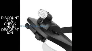 652F for Head Mount Magnifier with LED Lights Single-Double Lens Glasses