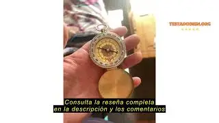 Rese&ntilde;a del DARENYI Navigation Compass, Luminous Compass for Hiking, Metal Pocket Compass for Outdoor