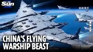 China's SPACE CARRIER looks like a Star Wars prop- is it propaganda or is this Xi's best weapon yet?