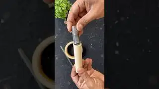 Triangle🔺file tool ⚒️ making handmade handle DIY #handles #tools