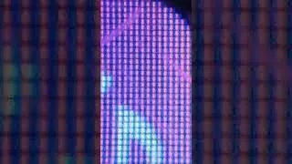 How display pixels look like from mobile screen #science #microscope #zoom #experiment #mobile