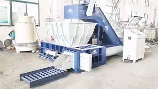 Aluminum Chips Baling Machine#aluminum #chips #balermachine #baler #automobile #recycle #factory