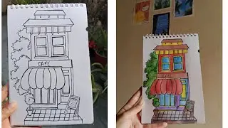 Watercolour painting tutorial #foryou #watercolorpainting #paperpainting #watercolortutorial  