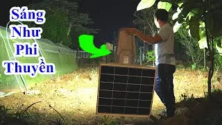kinh ngạc xuất hiện đèn năng lượng siêu sáng như phi thuyền mà ai cũng sẽ mê, đèn năng lượng kitawa