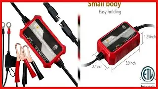Reliable 12V Battery Charger with ETL Safety and 4 Step Charging Program