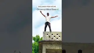 Disclaimer - Do Not Try This At Home 🔰👉🏻 These stunts are performed by trained professionals🐾 #elogs