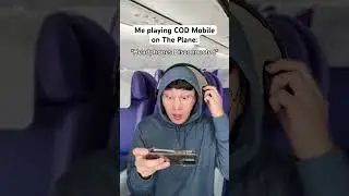 When You Play COD Mobile On The Plane #funny #shorts