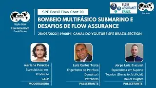 SPE Brasil Flow Chat #20 | Bombeio Multif&aacute;sico Submarino e Desafios de Flow Assurance