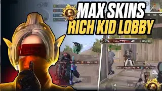 Rich Kids with Max Skins vs Me 😈 | BGMI