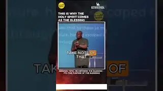 2-Fold Assignments Of The Holy Spirit As The Blessing#apostlejoshuaselman #koinoniaglobal #koinonia