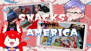 All I can eat snacks from America!!!!!
