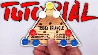How to Get 1 Peg Left on the &ldquo;Tricky Triangle&rdquo; Every Time