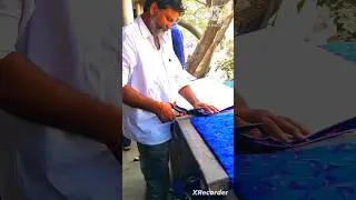 Seat cover cutting #short #video viral#trending# short#