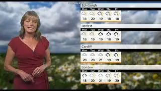 Louise Lear - BBC Weather - (31st July 2021) - HD [60 FPS]