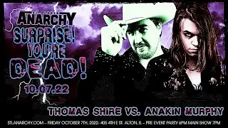 FULL MATCH | Thomas Shire vs Anakin Murphy | Surprise! You're Dead! | Saint Louis Anarchy Wrestling