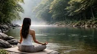 13-Minute Riverside Meditation | Calm River Sounds