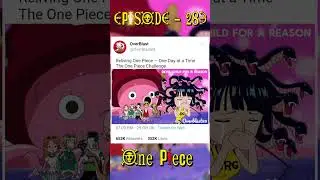 One Piece Episode 283: All for My Friends' Sake! The Darkness Within Robin! #op #onepiece #anime