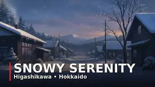 Hokkaido&rsquo;s Snowy Serenity: A Winter Walk in Higashikawa | Spirit of Japan TV 4K