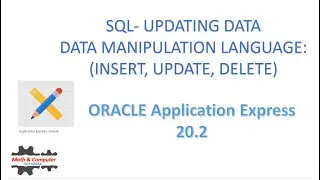 SQL TUTORIAL - DML STATEMENTS  (INSERT, UPDATE, DELETE)