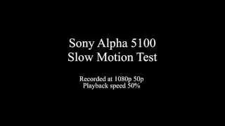 Sony A5100 - Slow Motion and Auto Focus Test 1080p 50fps