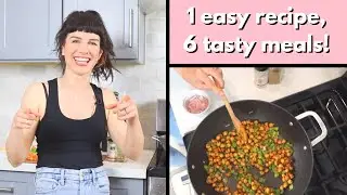 COOK WITH ME IN QUARANTINE! | 1 Quick & Easy Recipe = 6 Meals From The Pantry | Shenae Grimes Beech