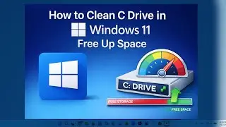 How to Clean C Drive in Windows 11 (2026 Fix) | Free Up Space