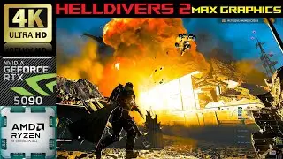 [4K] HELLDIVERS 2 - Nvidia RTX 5090 AMD Ryzen 9950x3D #gaming #helldivers2 #viral #4k #fyp #pcgaming