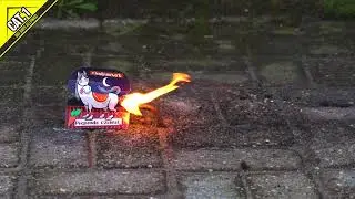 03780 Poepende Ozosnel lesli Vuurwerk / Vuurwerk Eemnes