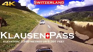 Swiss Alpine Ride: Exploring Klausen Pass from Altdorf to Linthal | Spectacular Scenery! 🇨🇭